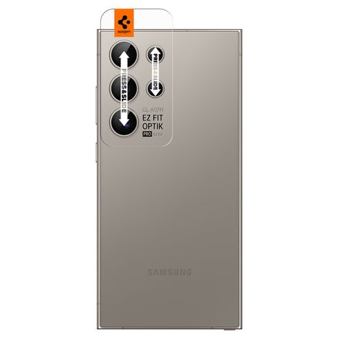 Protector de lente Spigen Galaxy S24 Ultra – Optik Pro EZ Fit (paquete de 2)